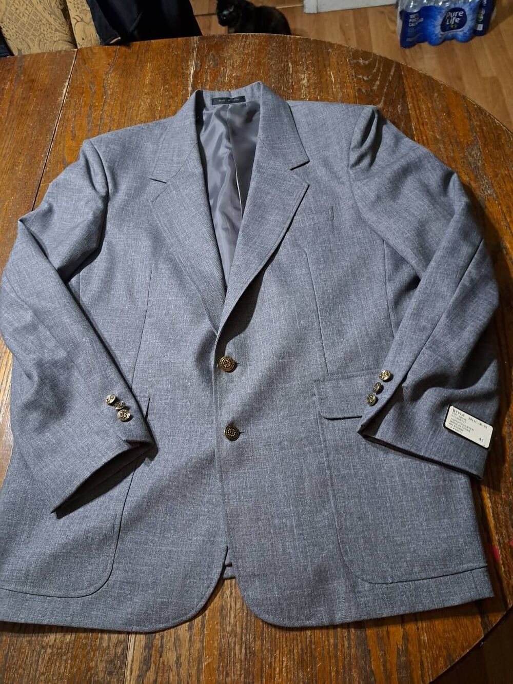 New 41R Maxwell Park Grey Notch Lapel Suit Sports Coat Jacket Blazer NWT
